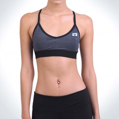 Women&#039;s TL Lite Sport Bra สปอร์ตบรา TL Lite สีเทา
